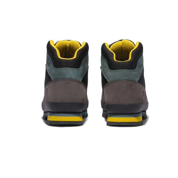 Timberland Euro Hiker Mid Men's Winter Boots Grey / Black / Yellow Size 12 NEW - Picture 14 of 15